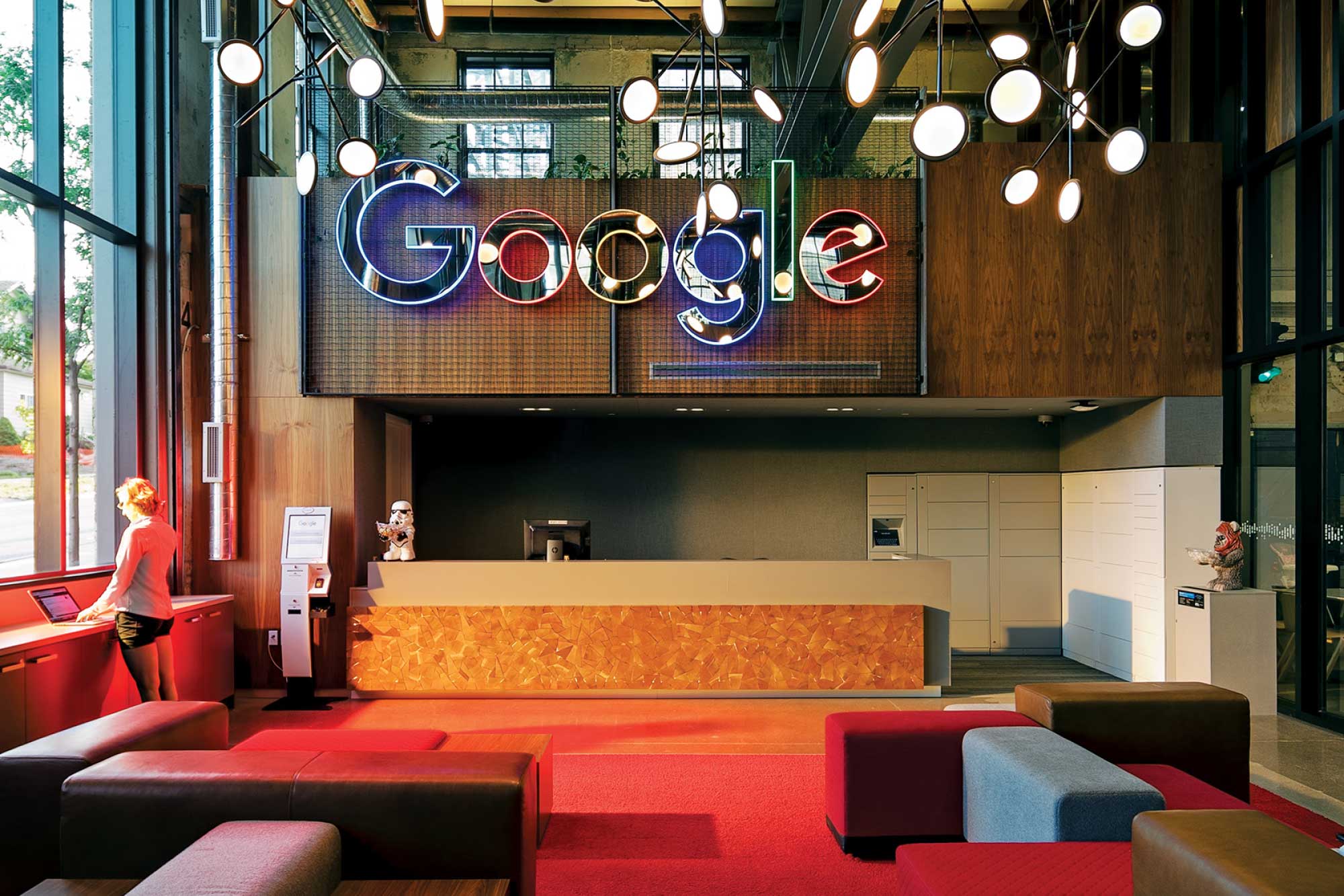 Photo of the Google offices