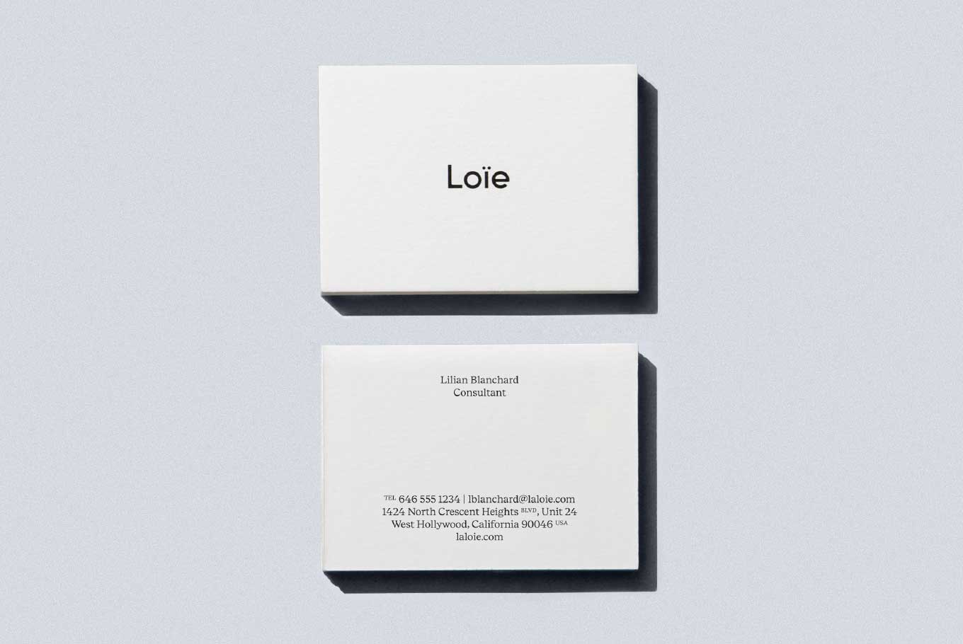 Loie business cards